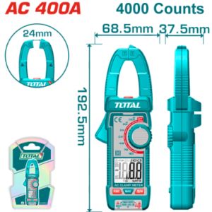 PINZA VOLTIAMPERIMETRICA 400V DIGITAL INDUSTRIAL TOTAL TMT762001