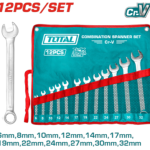 JUEGO LLAVES COMBINADAS MILIMÉTRICAS 12PZ 6-32MM TOTAL THT1022122