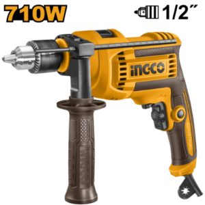 TALADRO ELECTRICO PERCUTOR 1/2 710W INGCO UID7118
