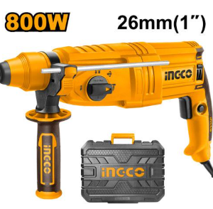 TALADRO ROTOMARTILLO 800W SDS PLUS 2.5J INGCO URGH9028