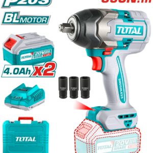 PISTOLA DE IMPACTO INALAMBRICA 20V 1/2 850NM 2 BATERIAS 4AH TOTAL UTIWLI2085